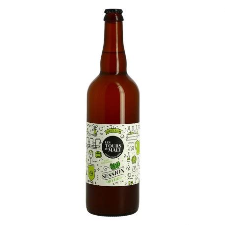 Bière Session - bio - bout. 75cl (La tour du Malt)