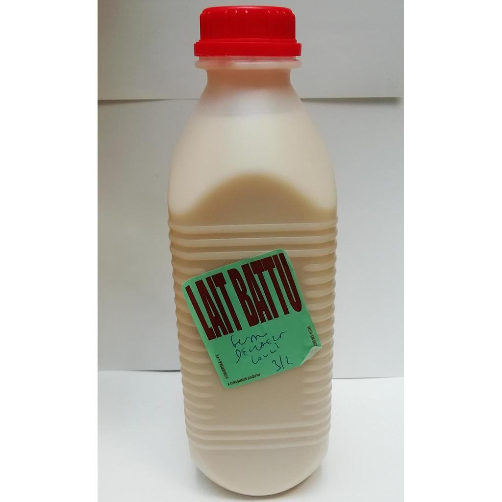 Lait battu - bout. 1L (Ferme des Tilleuls)