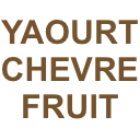 Yaourt de chèvre aux fruits - pot 125g (Les Ch'tites Biquettes)